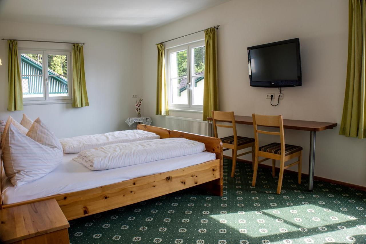 Gasthof Dreilaendereck Schwarzenberg am Bohmerwald Dış mekan fotoğraf